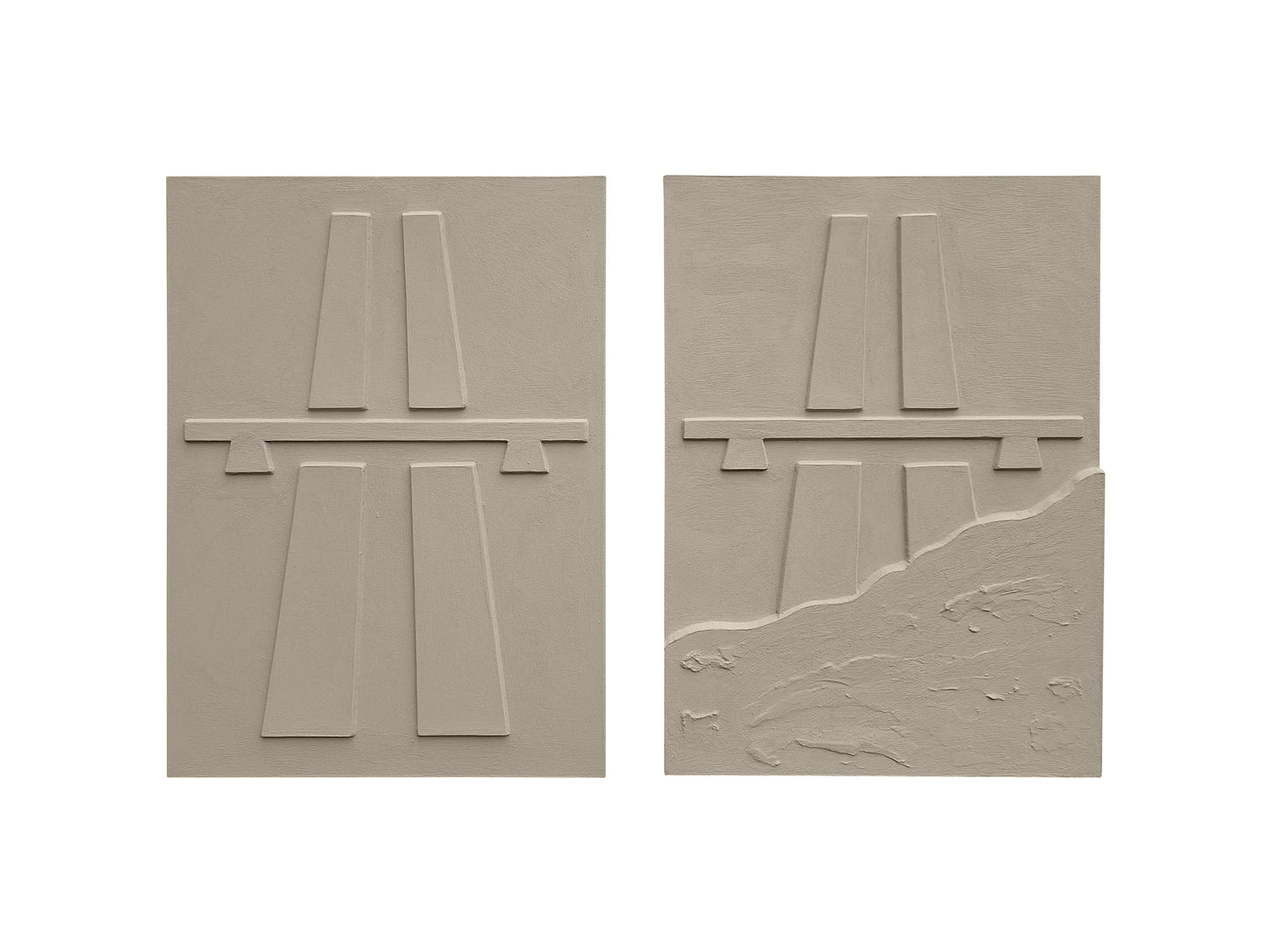 Autobahn/Unfinished X2 - 50x70cm