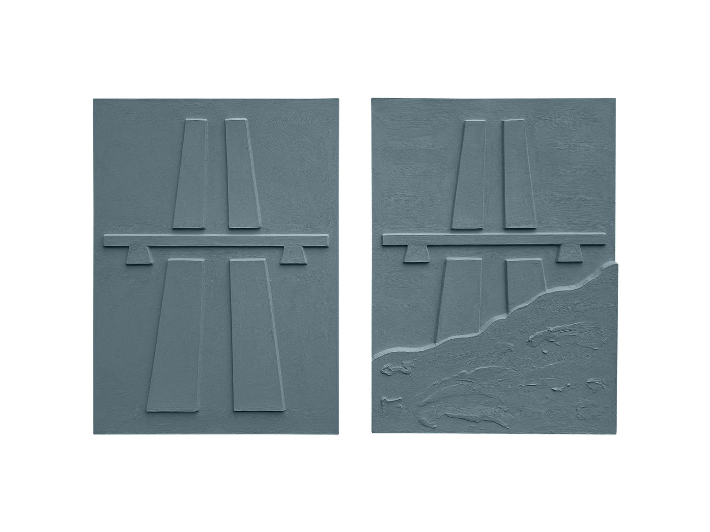 Autobahn/Unfinished X2 - 50x70cm