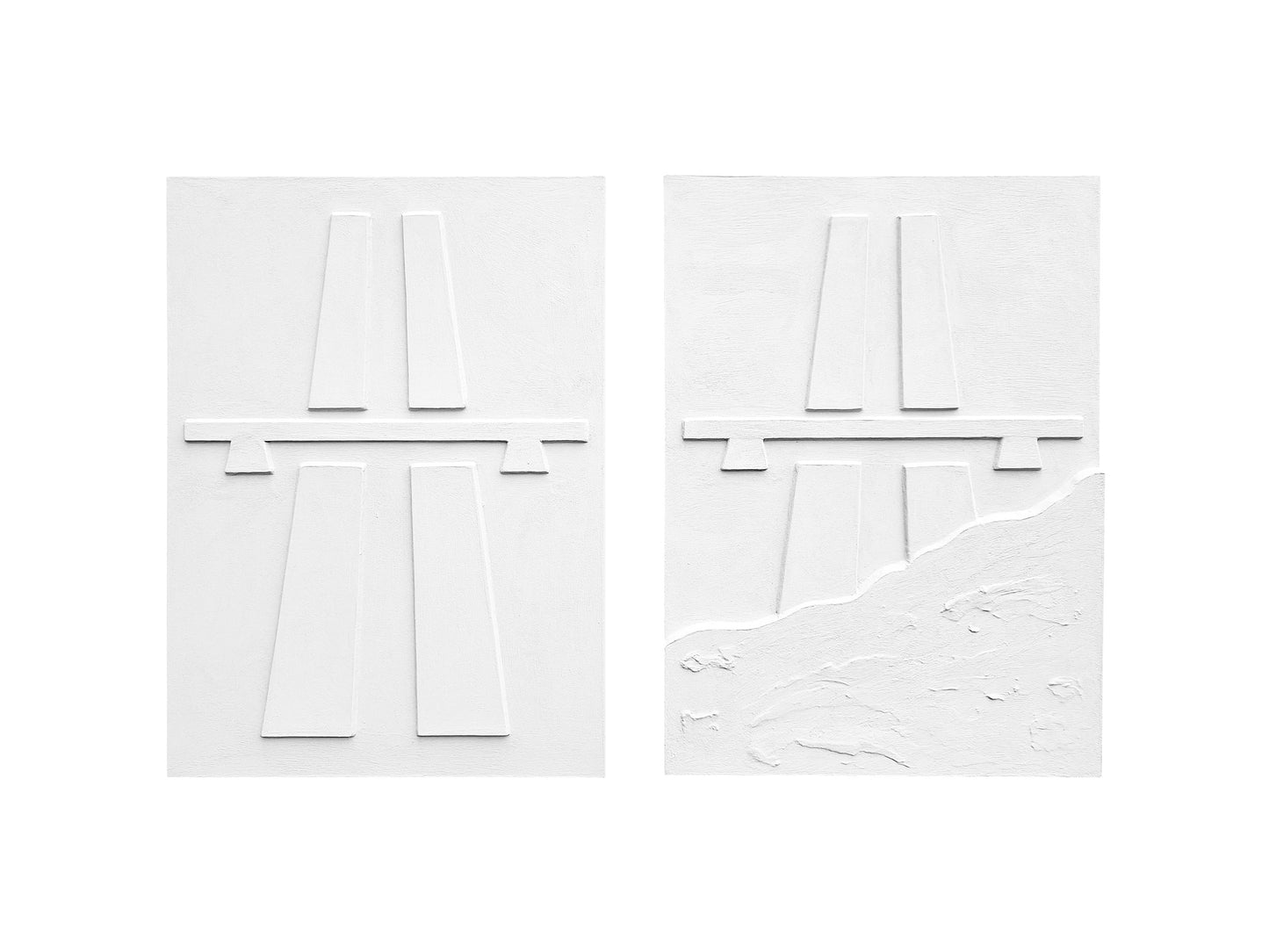 Autobahn/Unfinished X2 - 50x70cm