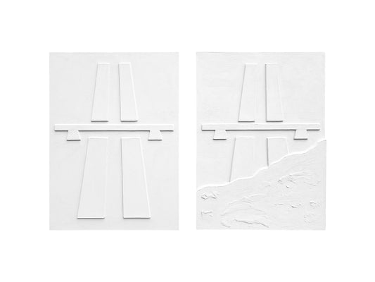 Autobahn/Unfinished X2 - 50x70cm