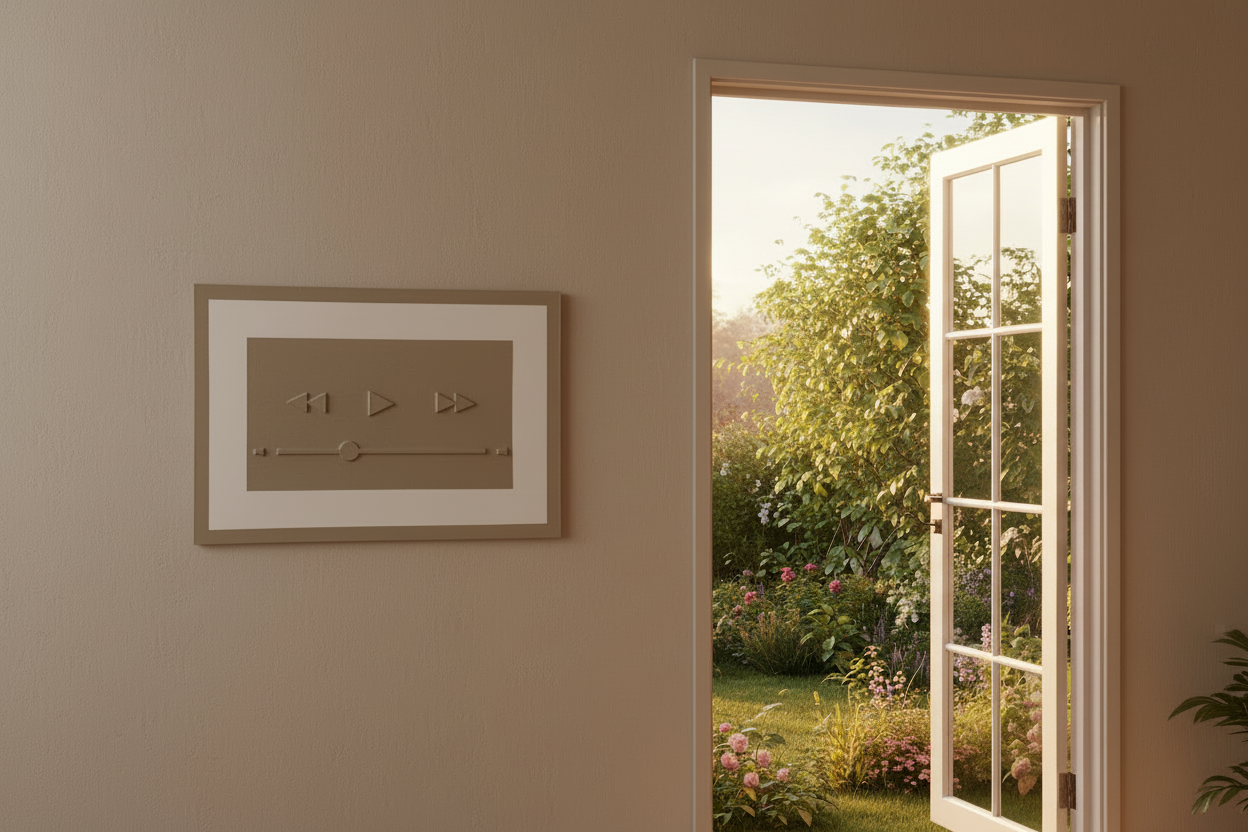 Press Play Frame - 70x100cm