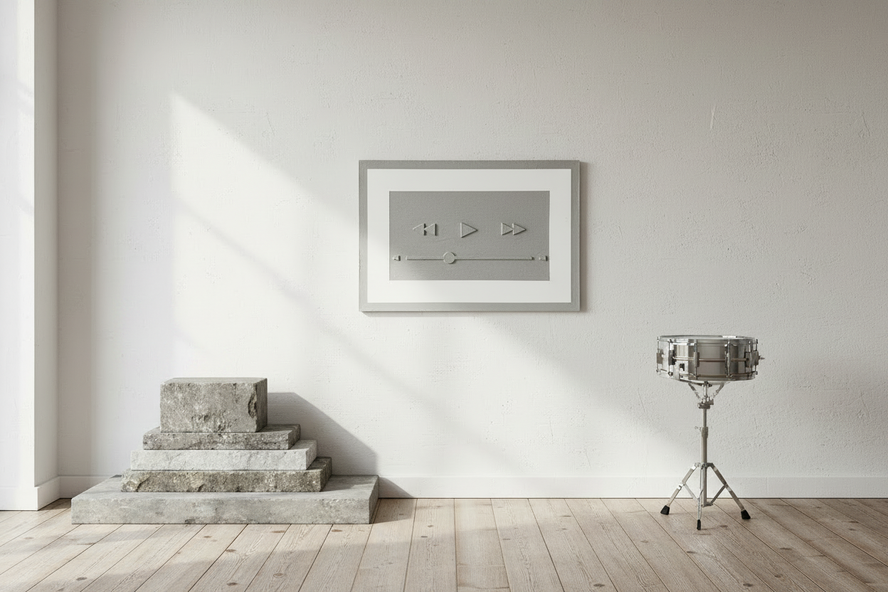 Press Play Frame - 70x100cm